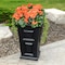 Mayne Wyndham 24in Tall Planter - Black 5929-B - alternate 6